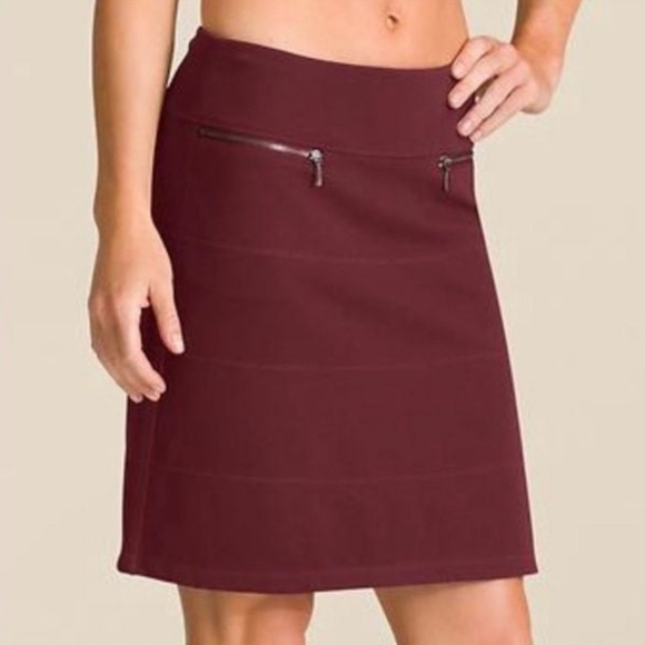 Athleta Dresses & Skirts - ❤️ NWOT! ATHLETA HIGH WAIST STRATA PONTE KNIT A-LINE SKIRT, XXS